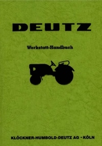 Deutz Werkstatthandbuch Motor 514 F1L514 für Traktor F1L514/2-N . 
