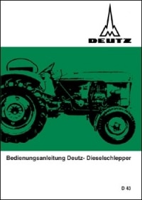 Werkstatthandbuch Deutz Schlepper Traktor D5505 